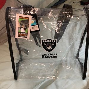 Stadium approved, transparency Raiders Bag,